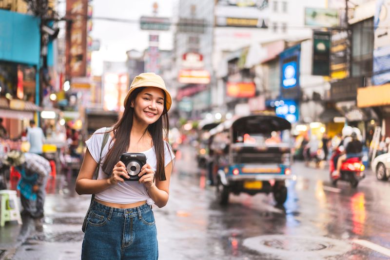 September is known as the rainiest in Thailand