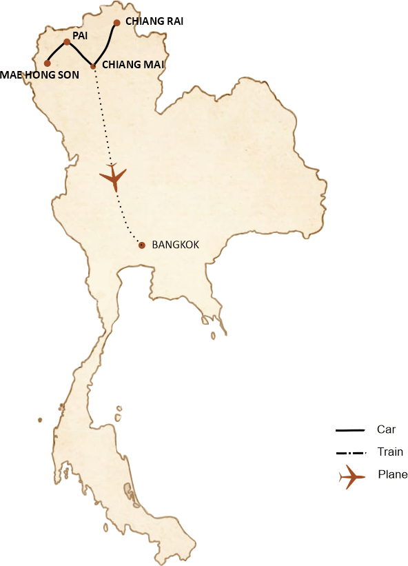 [col-img15] Northern Thailand 10 days itinerary