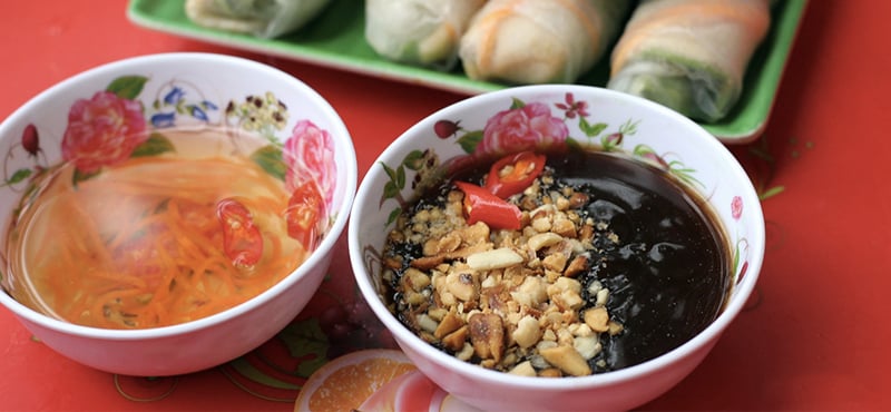 salsa de rollitos vietnamitas