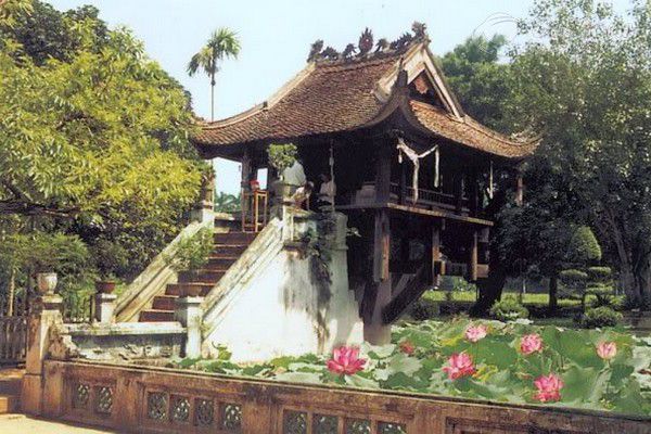 one pillar pagoda