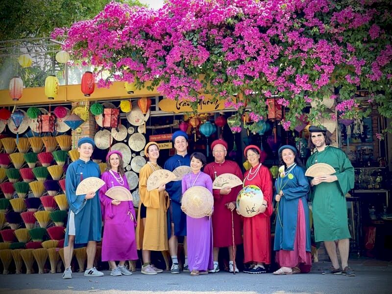 Our travellers visit Hue in central Vietnam in August