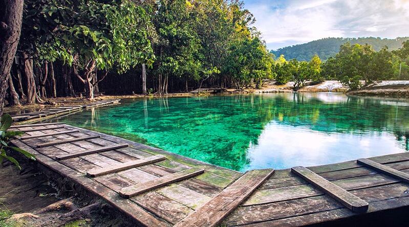 Emerald Pool in Krabi
