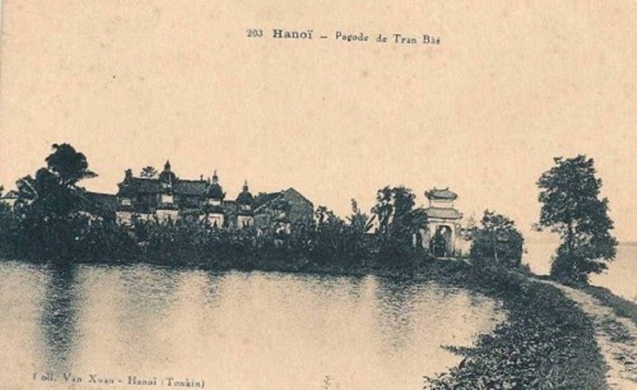 La pagoda Tran Quoc en el pasado