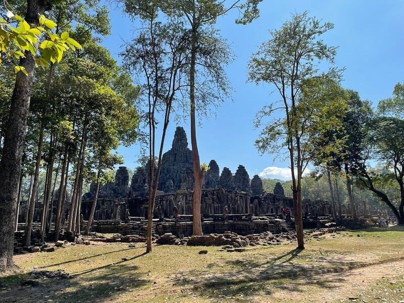 paisaje en angkor thom