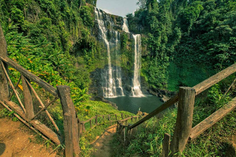 The Boloven Plateau, where one of the most expensive Arabica beans in the world is planted