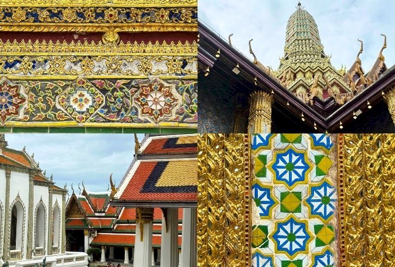 palacio real bangkok - arquitectura
