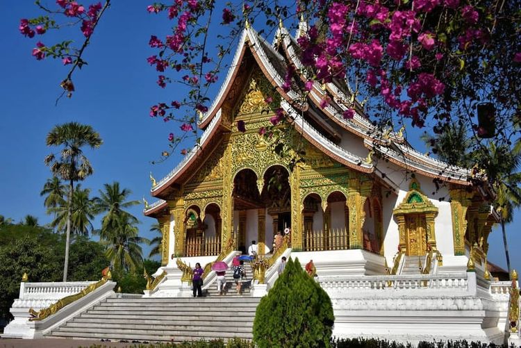 palacio real de luang prabang - templo haw pha bang