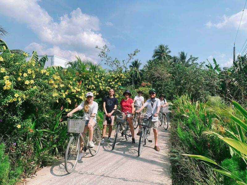 paseo en bici en mekong