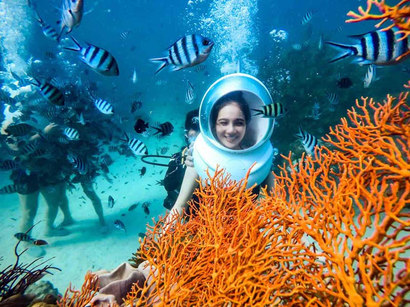 diving in thailand