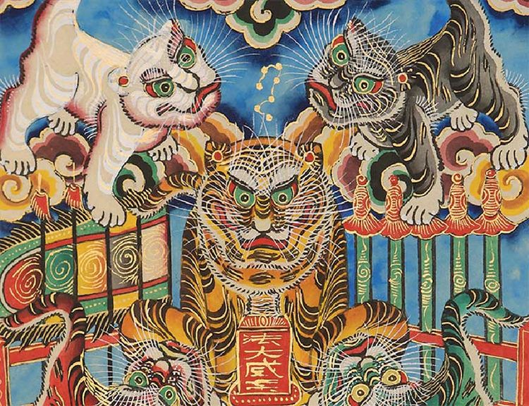pinturas vietnamitas - hang trong kim hoang - que comprar en vietnam