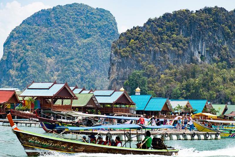 The floating village of Koh Panyee
