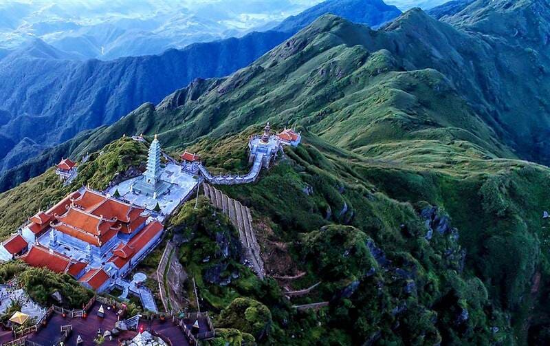 montaña de fansipan en sapa