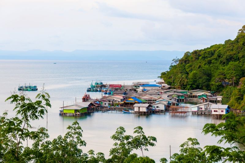 pueblo pesquero de koh kood