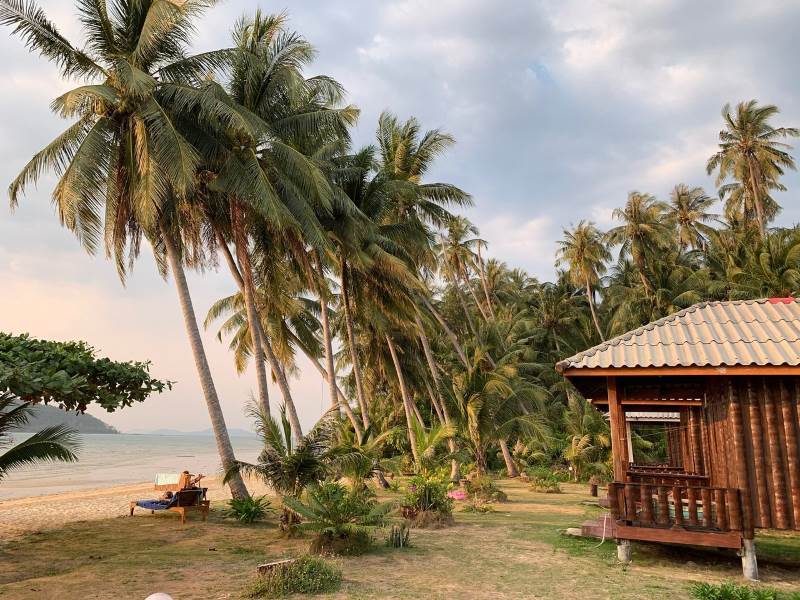 hoteles en koh kood con la vista al mar