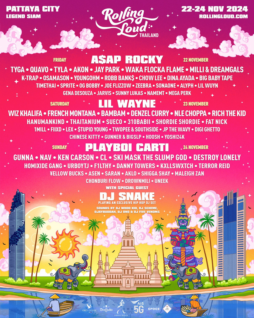 Rolling Loud 2024 Artist Lineup