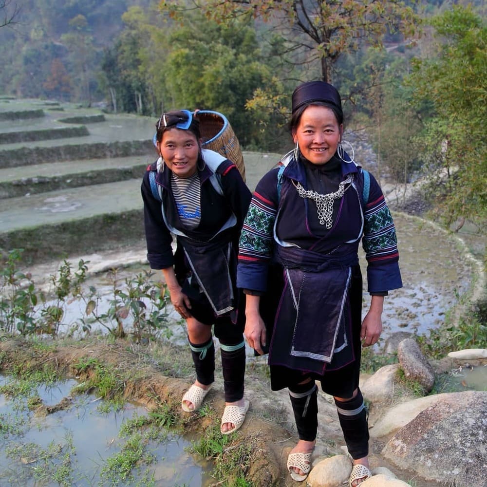 Sapa Black Hmong people
