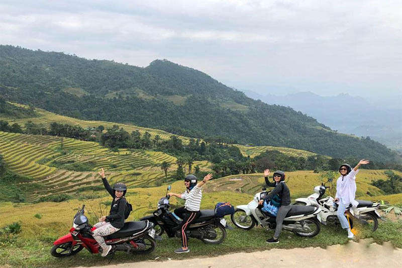 hire a motorbike in sapa