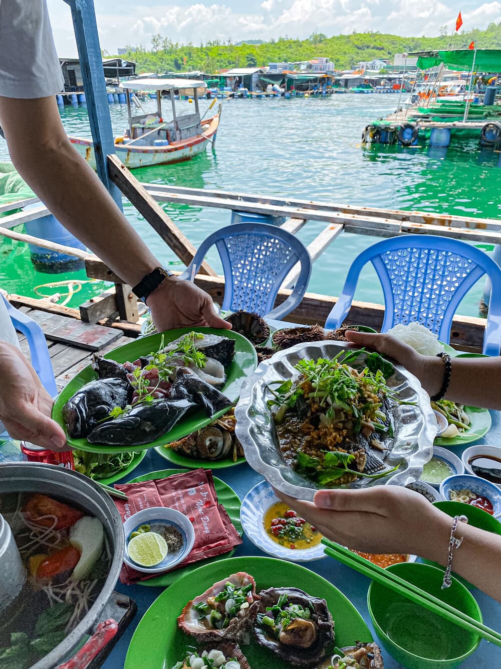 the sea food here is also a must-try