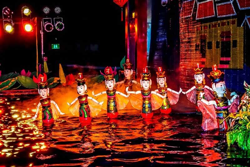 Attending a puppet show is a must-do activity when visiting Hanoi
