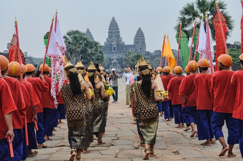 siem reap on the cambodian new year