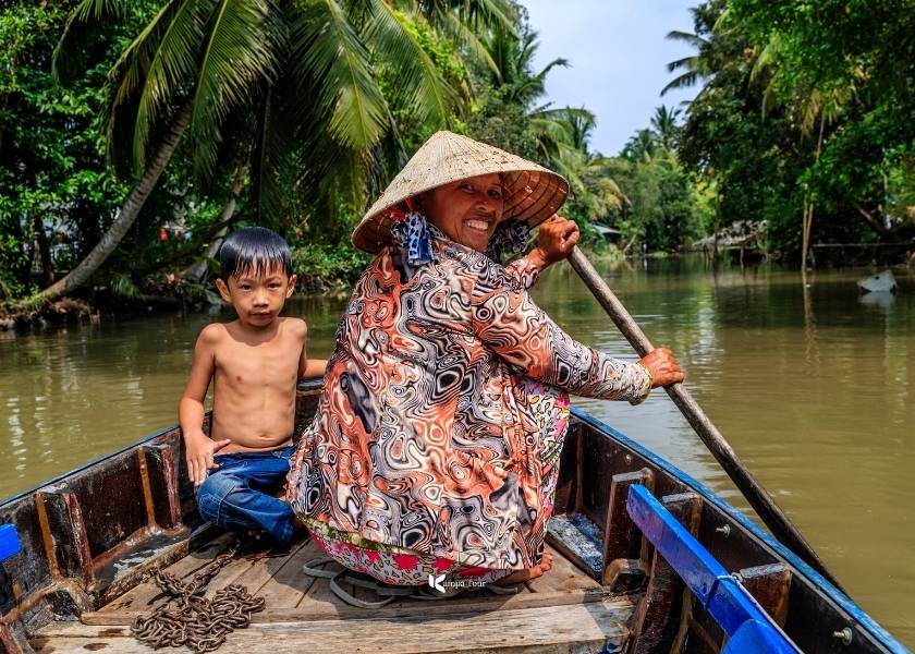 Mekong Delta in august