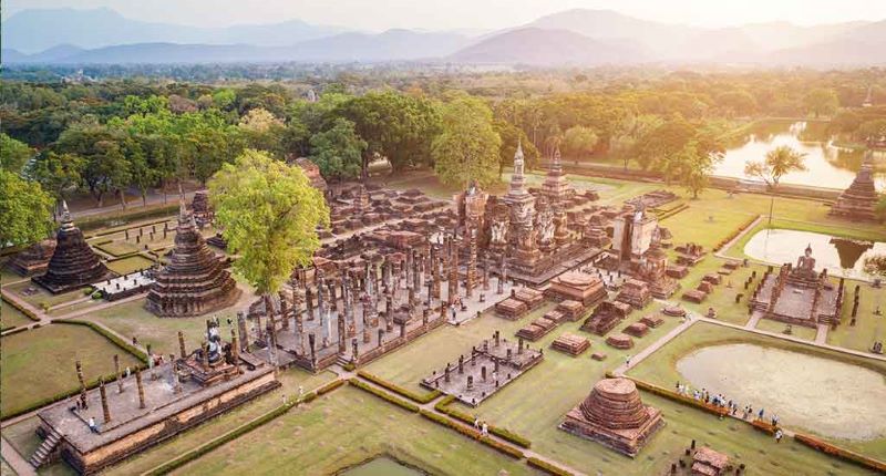 Old Sukhothai, perfect place for lovers of tranquility and historical exploration