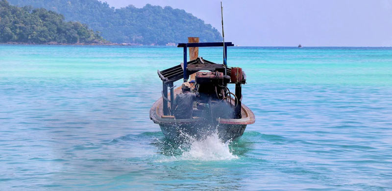 surin islands by boat