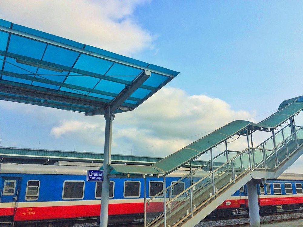 Taking the train from Hanoi to Ninh Binh is also an interesting option.