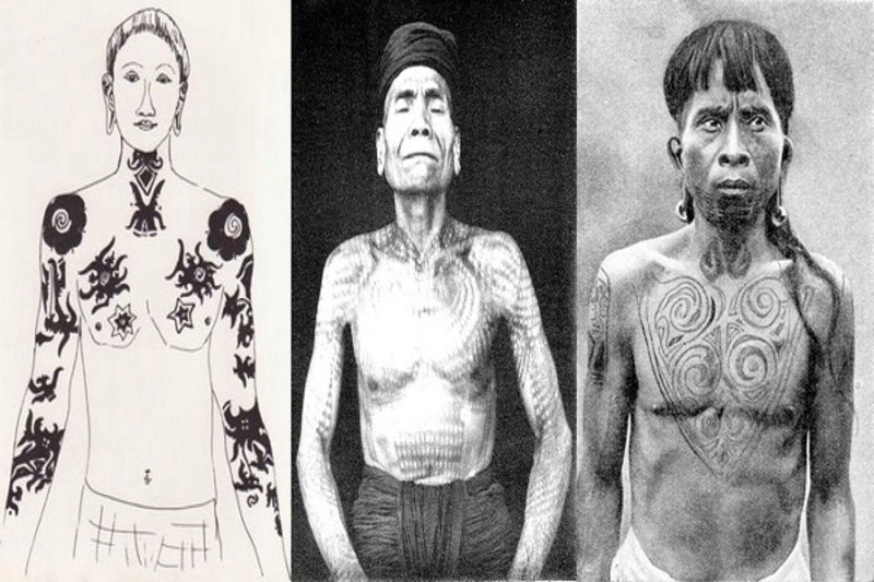 Shapes and Styles of Ancient Vietnamese Tattoos