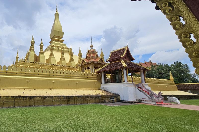 El Templo de Wat That Luang