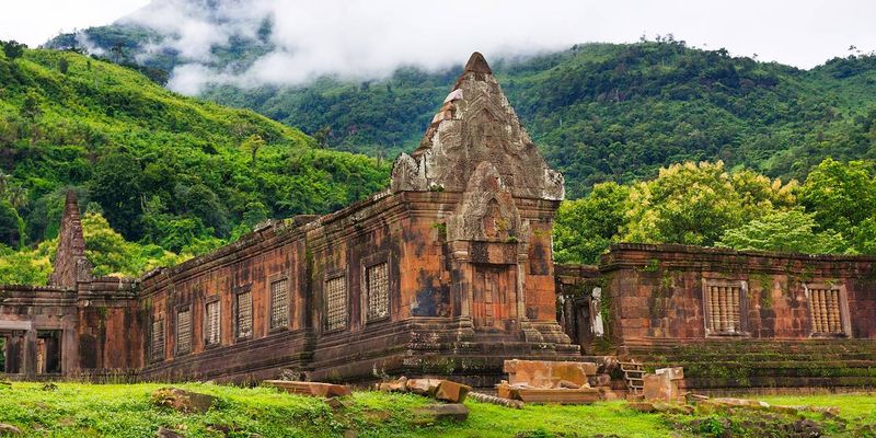 templo wat pho en champasak laos