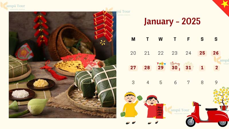 tet holiday in vietnam calendar