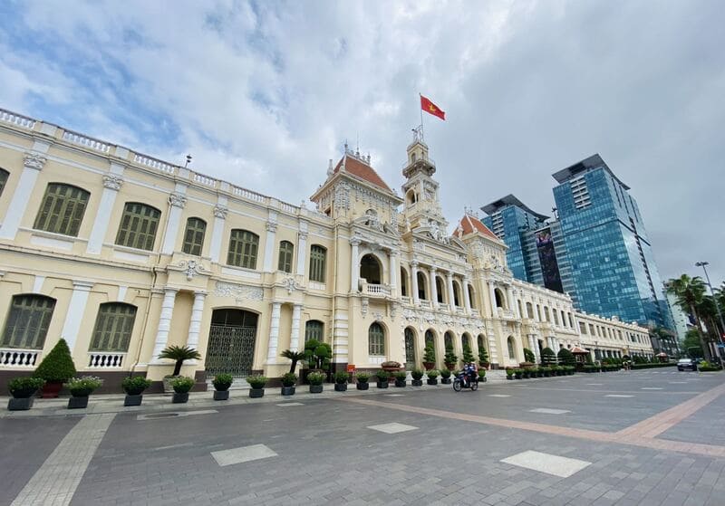 Streets of Vietnam during the Tết Festival