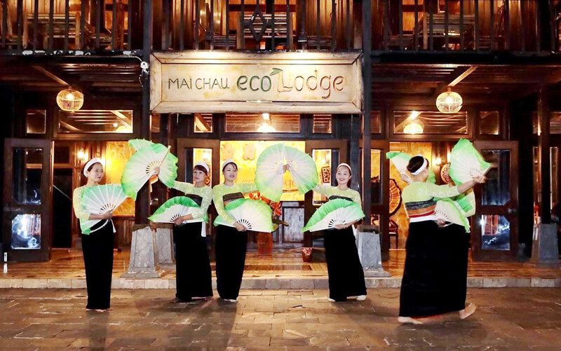 A folk dance show