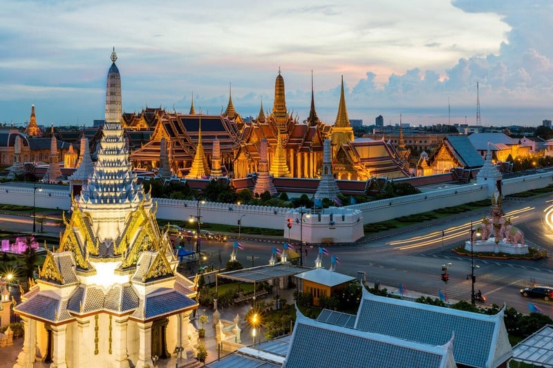 Wat Phra Kaew, the Temple of the Emerald Buddha