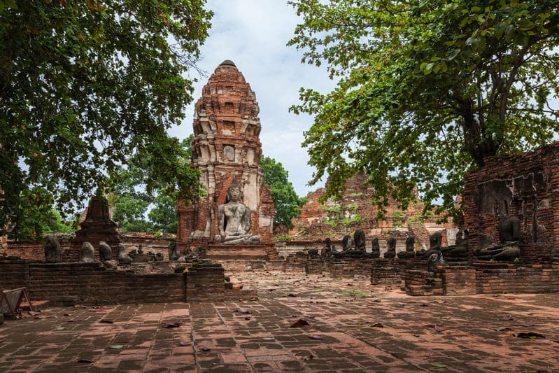 Wat Mahathat, the Temple of the Great Relic of Ayutthaya