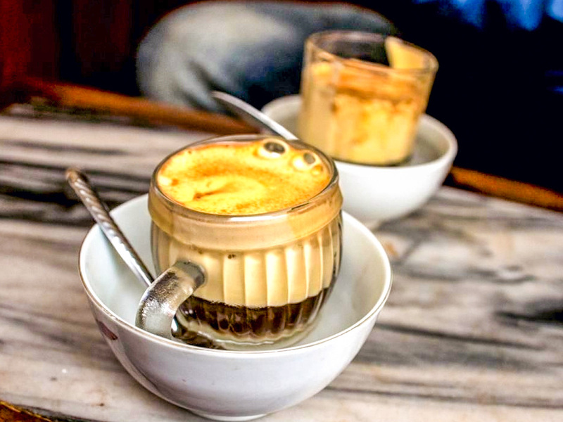 Hanoi egg coffee. Photo: internet