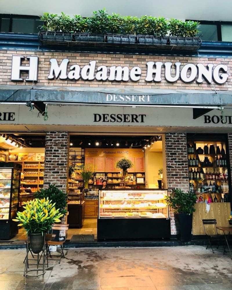 tienda de pastel de luna en hanoi