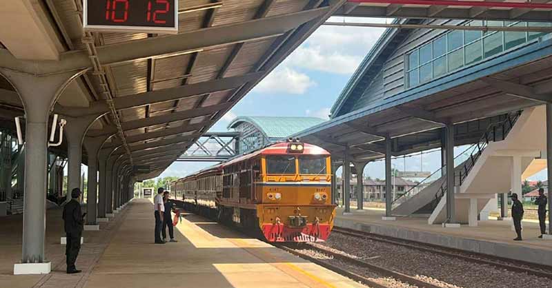 Train travel from Bangkok to Vientiane