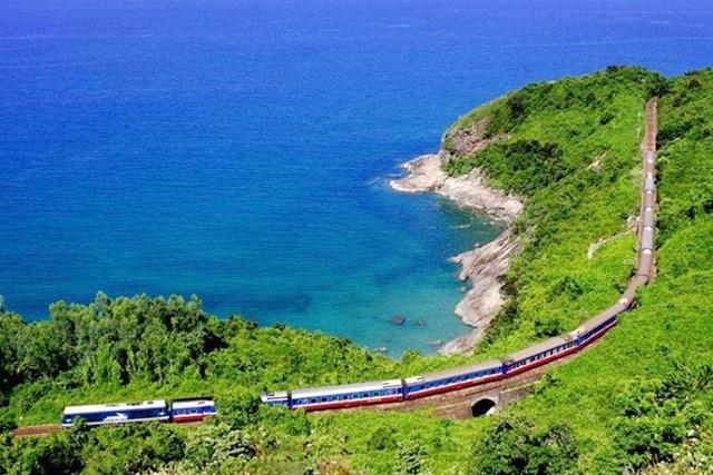 The journey to Hoi An is one of the most beautiful train journeys in Vietnam