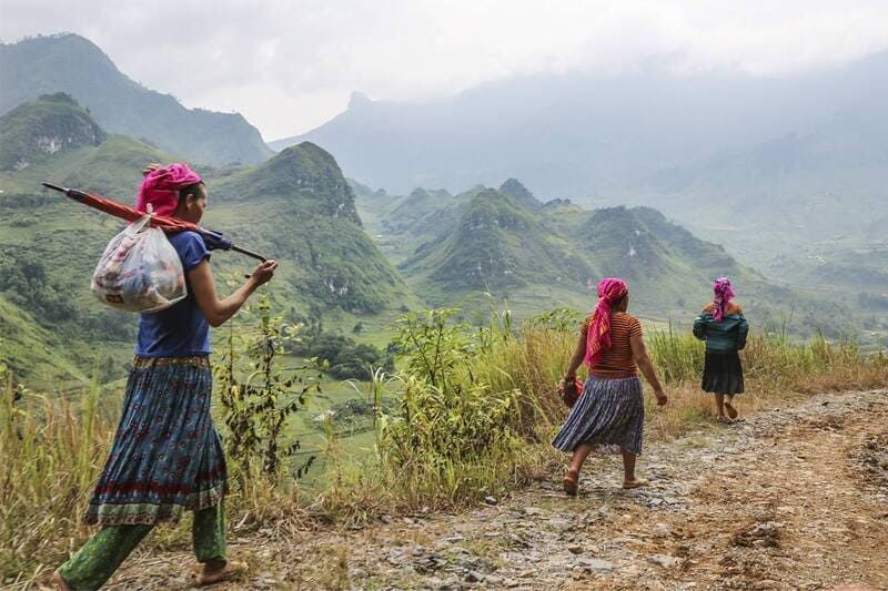 The ethnic people in Ha Giang