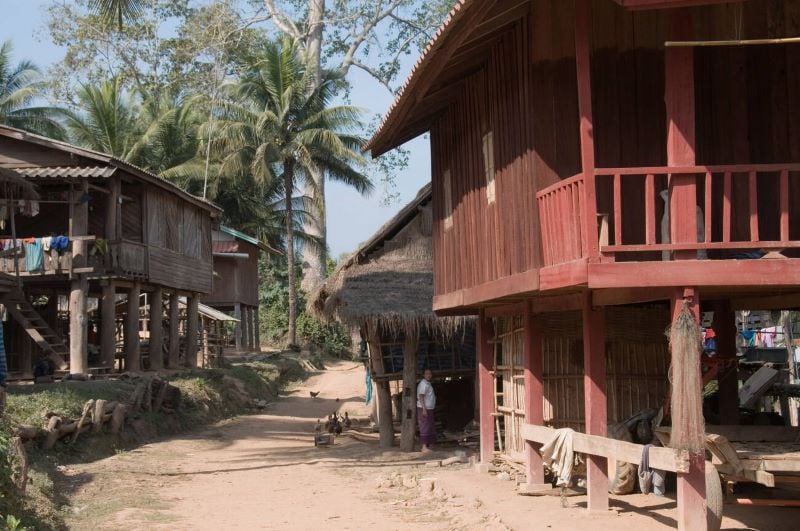 ambiente local en triángulo de oro