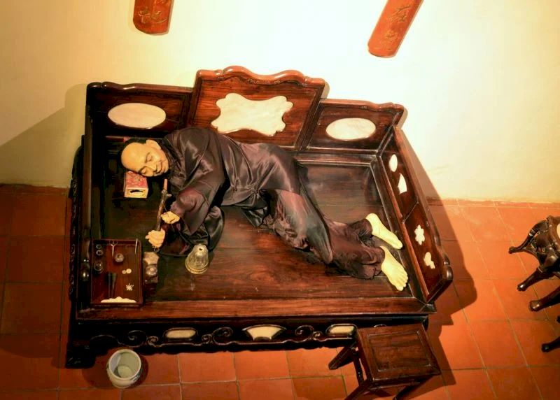 casa de opio en triángulo de oro