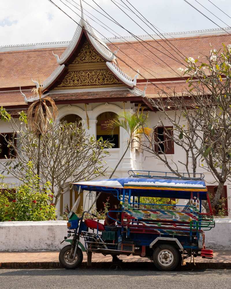 When we think of transport in Laos, we think of Tuk Tuks