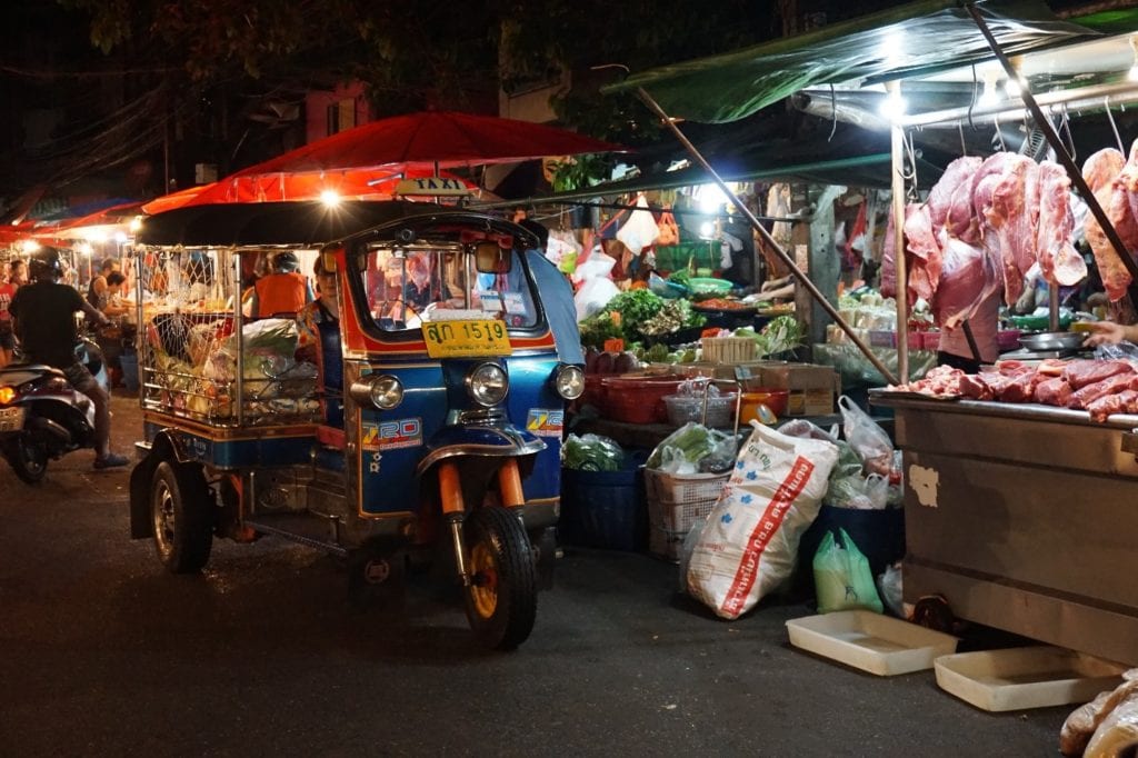 Tuk tuk in daily life