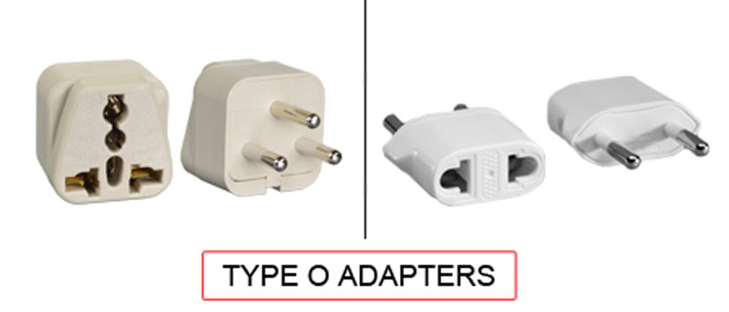 type o adapters