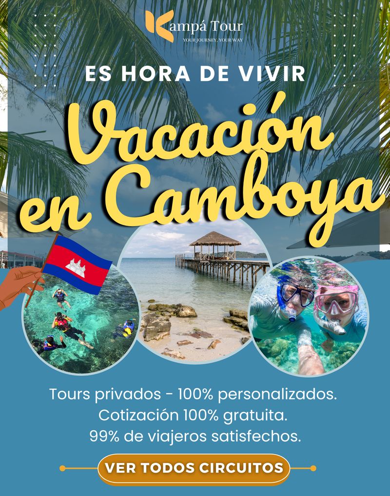 vacacion en camboya con playas