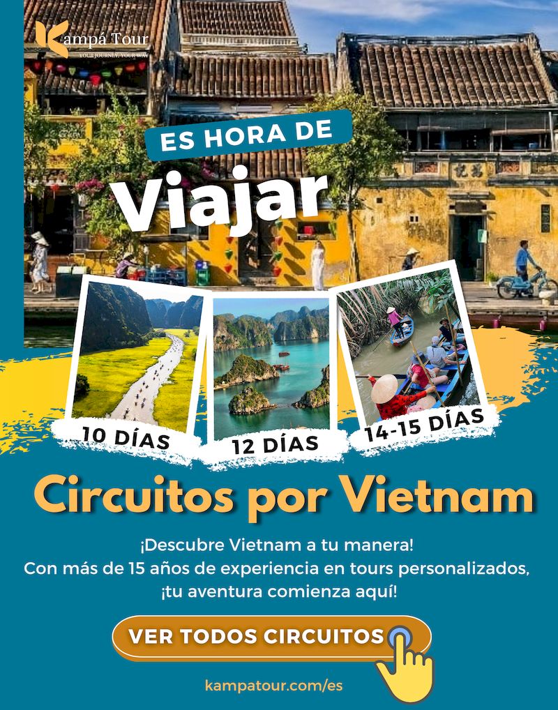 circuitos por vietnam a medida