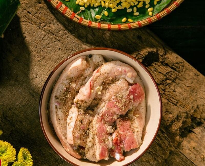 Pork in banh tet