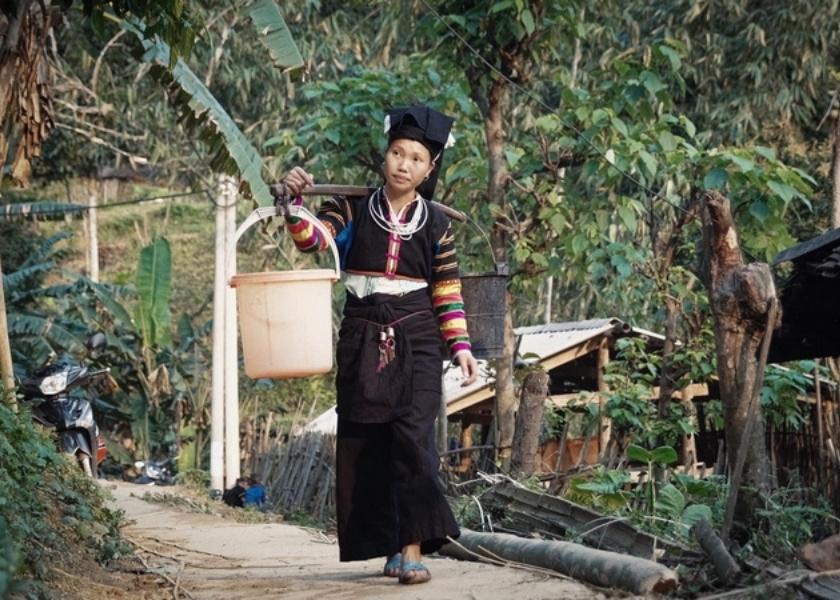 The Black Lo Lo people in Khuoi Khon, Cao Bang